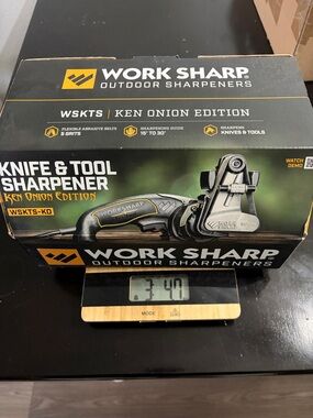 Ken Onion Edition Knife & Tool Sharpener - WSKTS-KO - Black and yellow
